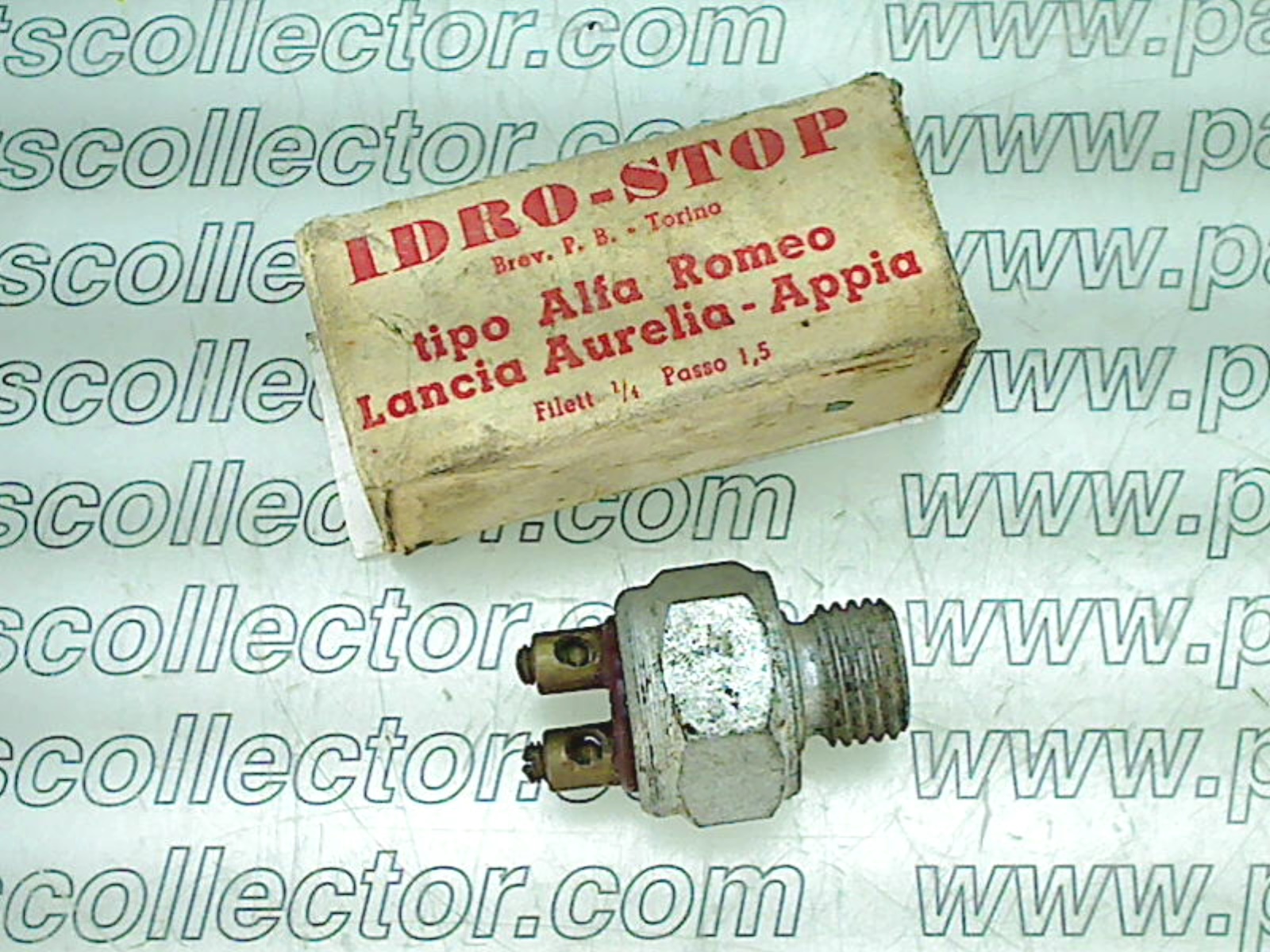 IDROSTOP  Electrical system code 7891 compatible with: ALFA ROMEO 2500 6C, LANCIA AURELIA